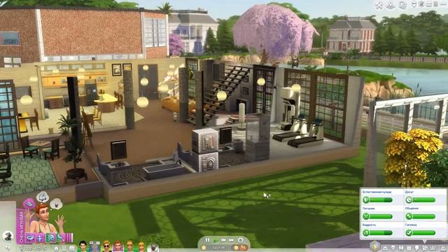 The Sims 4 : Династия Макмюррей #112 Занимаемся домашними делами и просто отдыхаем. смотреть онлайн