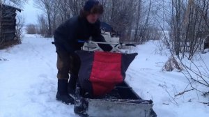 Присоединение модуль толкач к мотобуксировщику по просьбе рыбалка 96.