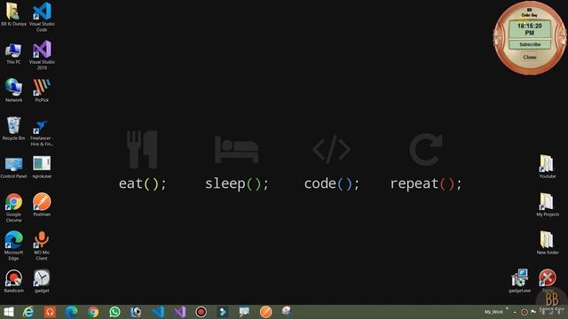 I Created my own Desktop Gadget !!! | Python Project | Windows Gadget | Windows 7 | Python 3 смотреть онлайн