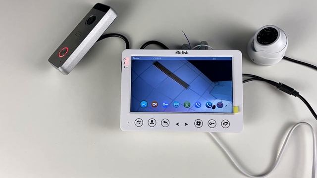 Видеодомофон PS-715DP-FHD экран 7" смотреть онлайн