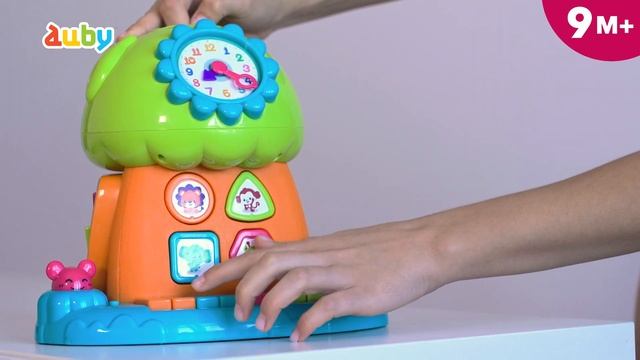 Игрушка развивающая Auby Домик на дереве звуковые эффекты смотреть онлайн