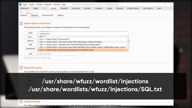Injection SQL : comment ça marche avec Burp Suite? OWASP A03:2021 смотреть онлайн