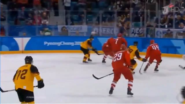 ОАР (Россия) 4 : 3 Германия Финал Хоккей Олимпиада смотреть онлайн
