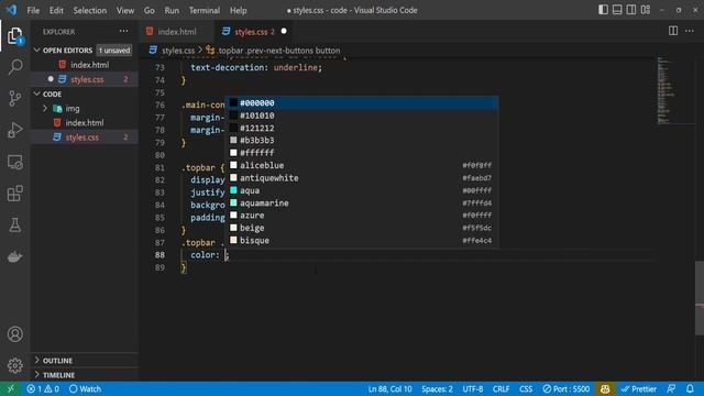 Build a Spotify Clone with HTML & CSS смотреть онлайн