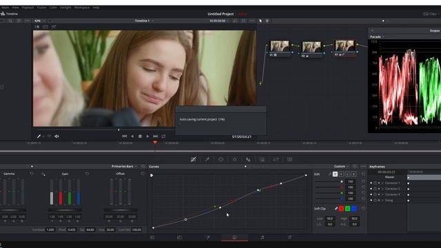 Простой способ визуально увеличить объем видео картинки при помощи кривых. смотреть онлайн