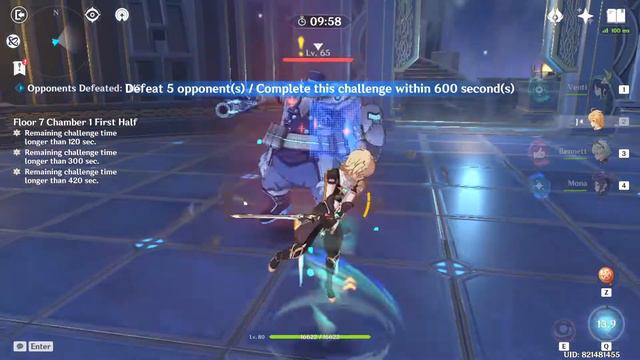 GENSHIN IMPACT | VENTI 82K SKILL PRESS | F2P смотреть онлайн