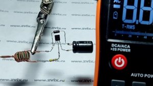 Простейший преобразователь напряжения