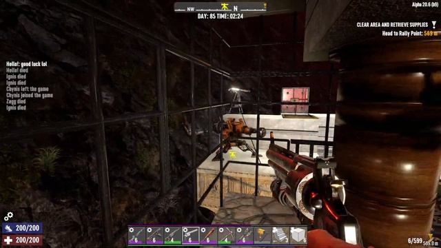 7 Days to Die Ep 16 Horde Base Finally Works! смотреть онлайн