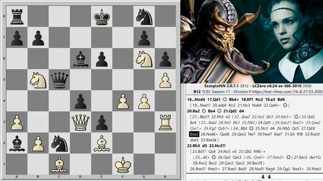 Смертельная битва шахматных движков ? Scorpion ? Leela Chess Zero смотреть онлайн