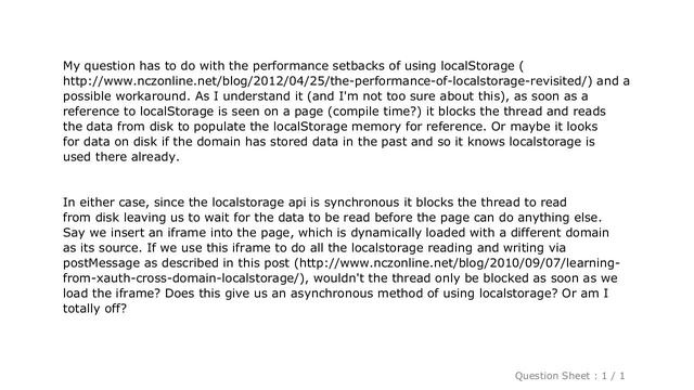 HTML : localstorage in iframe of different domain using postMessage смотреть онлайн