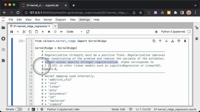 Aprendizaje automatico con scikit-learn Ep 29.01 | Kernel ridge regression смотреть онлайн
