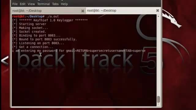 Remote key logger in C++ смотреть онлайн