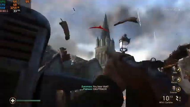 Call Of Duty: WWII on 920MX + i5-7200U Benchmark смотреть онлайн