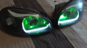 Тюнинг фар на Ланос своими руками из гибких ДХО. Часть 1.