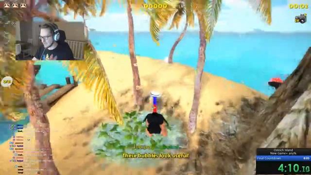 Ostrich Island speedrun - New Game+ any% 7:46.59 смотреть онлайн