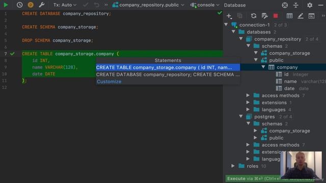 SQL 5. Создание таблиц смотреть онлайн