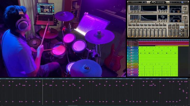 그 사랑 ( YAMAHA DTX 6K3 Drum cover with Addictive Drums 2 ) смотреть онлайн