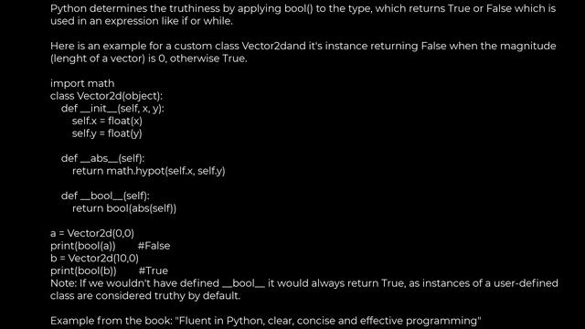 Python :What is Truthy and Falsy? How is it different from True and False?(5solution) смотреть онлайн