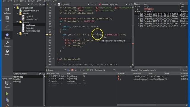 QT - Log File Rotation with qDebug (English) смотреть онлайн