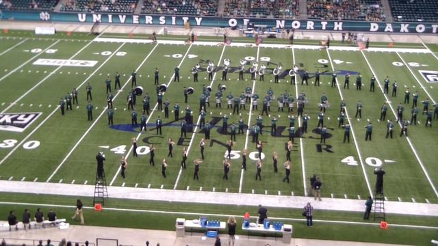 2014 UND v Robert Morris Pride of the North Halftime Show смотреть онлайн