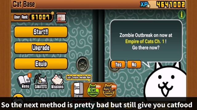 The Battle Cats - How to farm Catfood easily ? *working 2022* смотреть онлайн