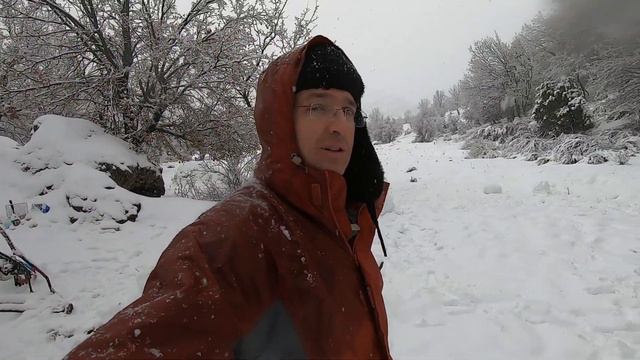 Детский автономный поход на Хермон. Ночной снегопад. Утренниий град. Сезон 2023 смотреть онлайн