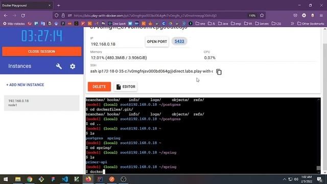 App SpringBoot postgresql - Despliegue con Docker смотреть онлайн