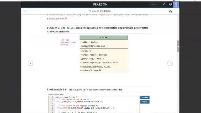 Daniel Liang Java Section 9.9 смотреть онлайн