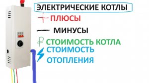 Электрические котлы. Что, зачем и когда?
