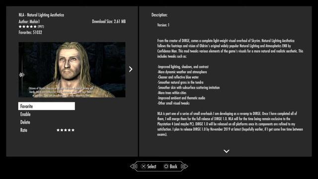 Skyrim. Testing out 3 different graphics mods смотреть онлайн