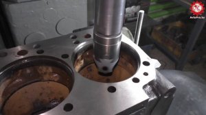 РАСТОЧКА ПОД ГИЛЬЗЫ И УСТАНОВКА ГИЛЬЗ БЛОКА ЦИЛИНДРОВ Д-260. Минск. AvtoPro.by