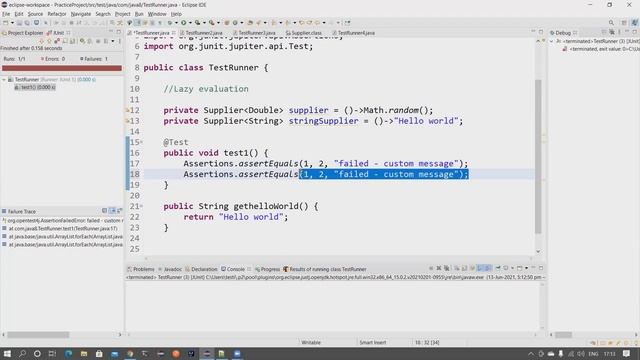 Java 8 for Automation QA - Part 13 - Supplier Interface in Assertions, Explicit Wait - Lazy Loading смотреть онлайн