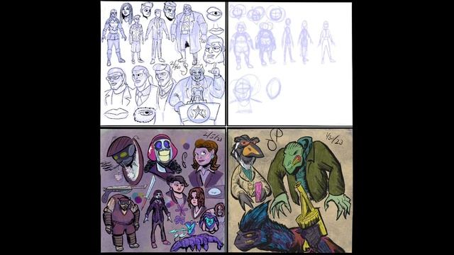 Timelapse 3 - Sketch Board смотреть онлайн