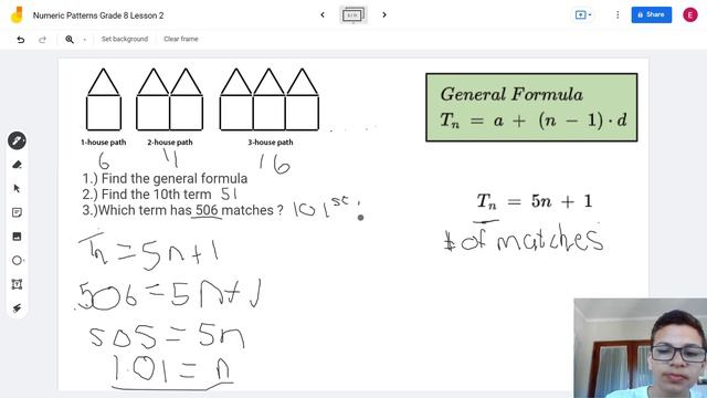 Numeric Patterns | Grade 8 Lesson 2 смотреть онлайн