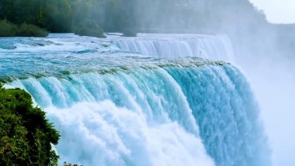 Sleep to the Soothing Sounds of a Powerful Waterfall - Relaxing White Noise for Deeper Sleep 8 Hour