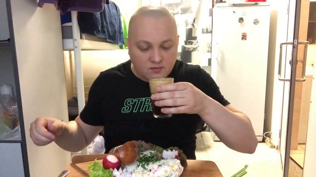 КУРИНЫЙ СУП|ХОЛОДЕЦ С ХРЕНОМ MUKBANG смотреть онлайн