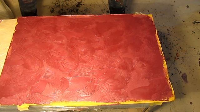 Создание образца из декоративной штукатурки LAVA, в цвете "СЛИВА"! смотреть онлайн