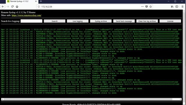 Free remote syslog server with a GUI and CLI смотреть онлайн