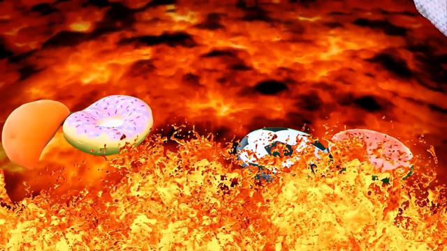 The floor is lava challenge - Abby Hatcher Saves Elza, Ariel from Lava. смотреть онлайн
