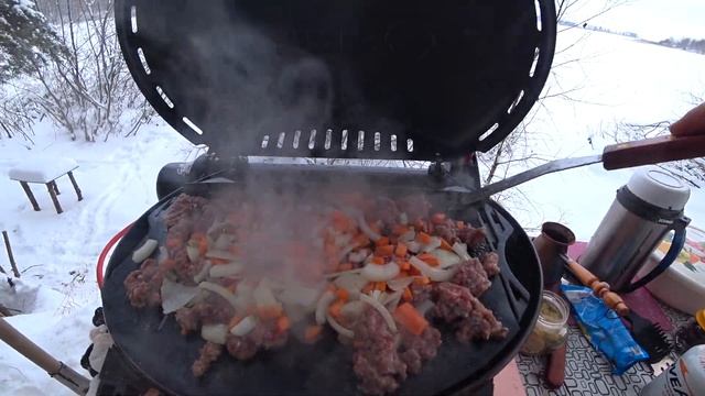 Гриль O-GRILL 500 на природе горячая еда смотреть онлайн