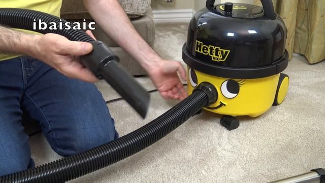 New Hetty HET160-11 Yellow Vacuum Cleaner From Numatic