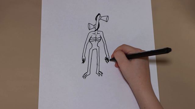 Как нарисовать Сиренеголового поэтапно карандашом смотреть онлайн