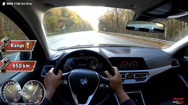 BMW 318d G20 150 HP | POV Test Drive Acceleration