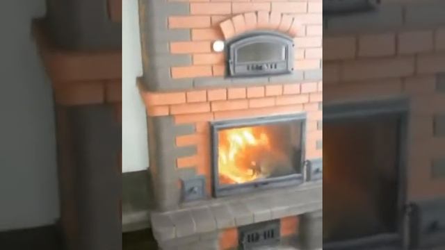 Камино-печь с хлебной камерой смотреть онлайн