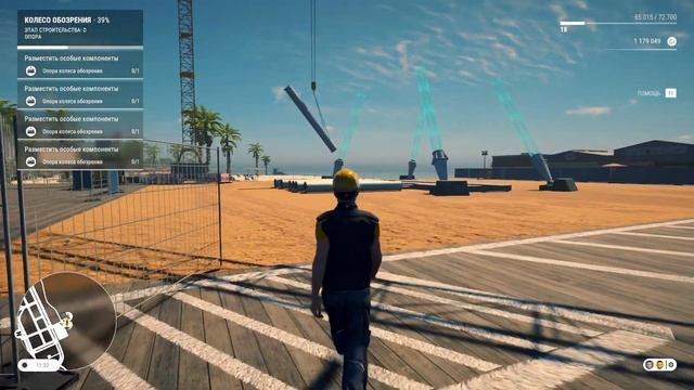 ТАК ВОТ КАК НАДО СТРОИТЬ КОЛЕСО ОБОЗРЕНИЯ? ПРИКЛЮЧЕНИЯ В CONSTRUCTION SIMULATOR №22 смотреть онлайн