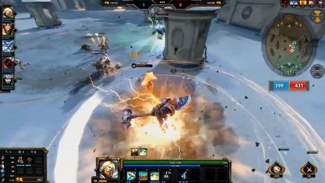 SMITE:Обзор+игра за Тора смотреть онлайн