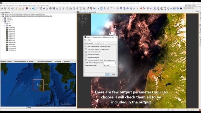 Automatic cloud Masking of Sentinel 2 Imagery Using ESA SNAP смотреть онлайн