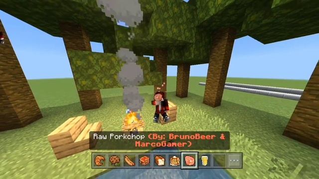 ЛУЧШИЙ мод на еду в Майнкрафт пе | FoodCraft смотреть онлайн