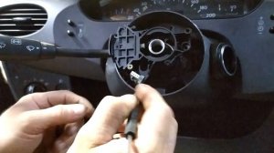 Мерседес W168 замена замка зажигания  / Replacing the ignition switch on a Mercedes w168