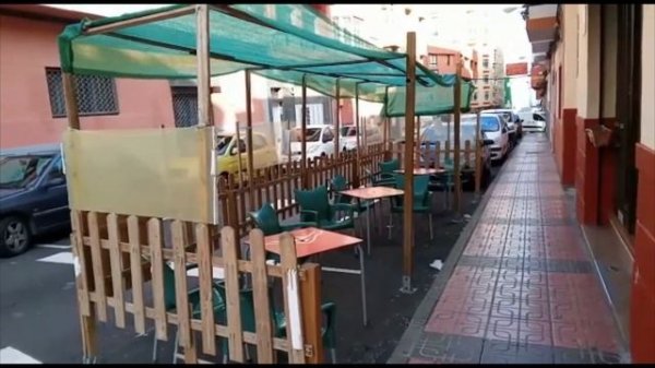 Terrazas tercermundistas en Telde (Gran Canaria)